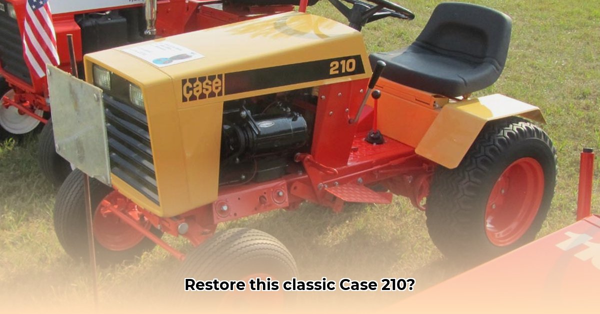 case-210-garden-tractor